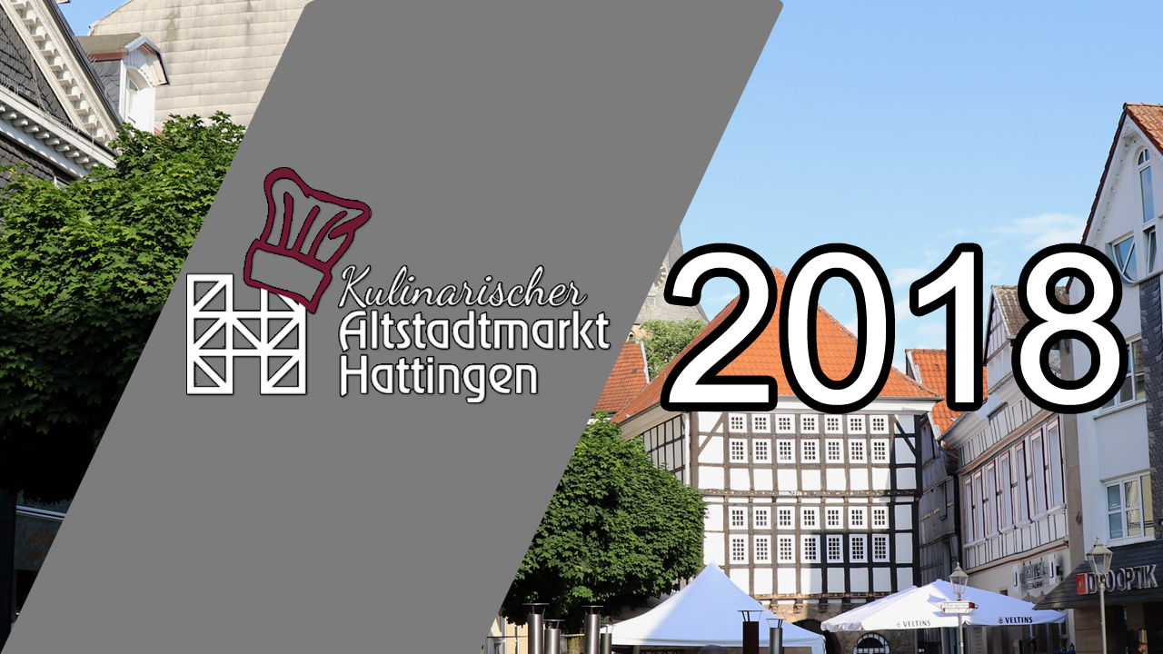 Kulinarischer Altstadtmarkt Hattingen 2018